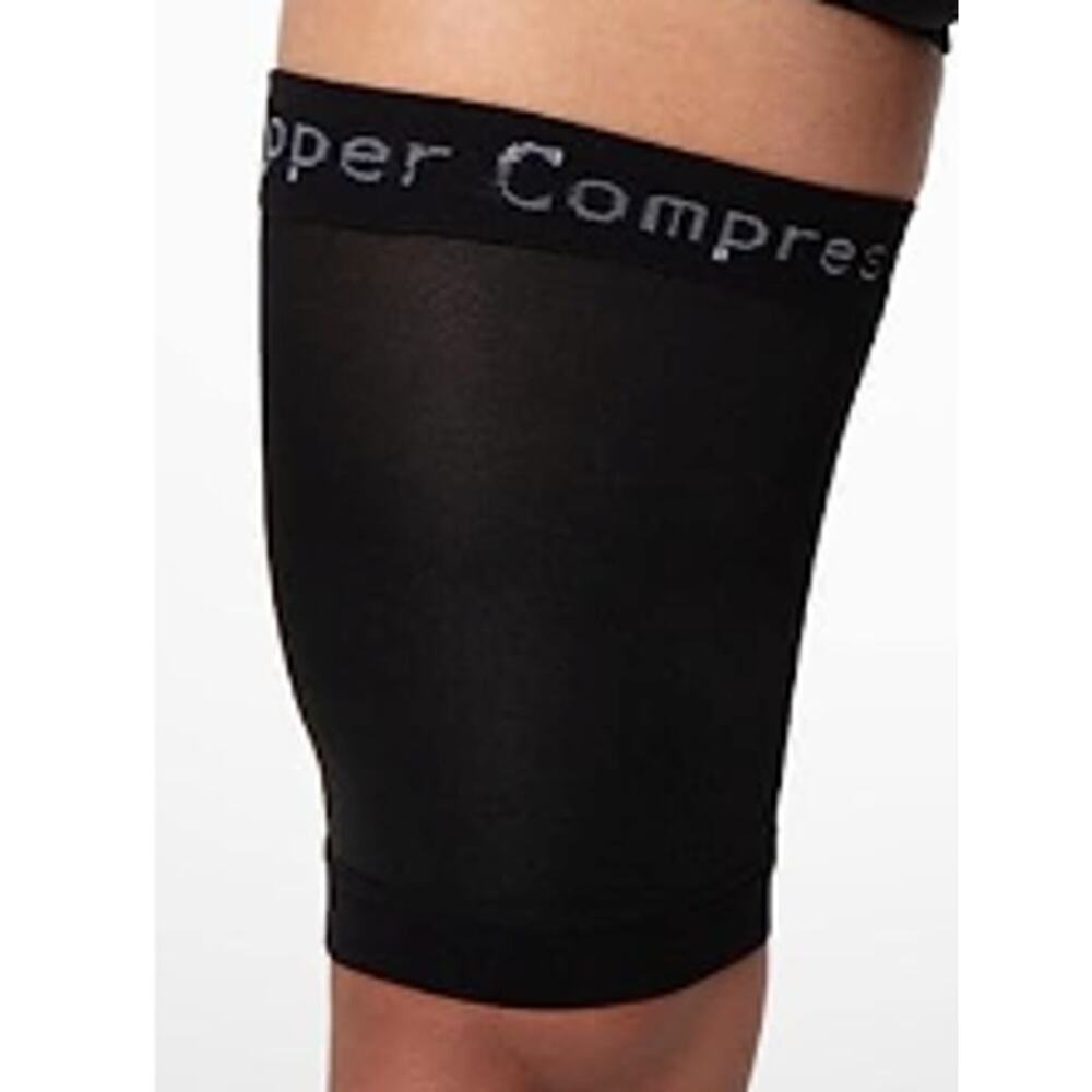 Copper Compression Thigh Support Sleeve, Large
